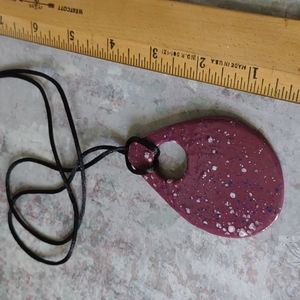Handmade Clay Pendant